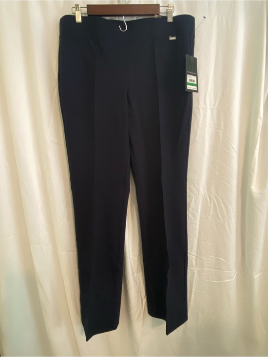 Pants - Classic Navy NINE WEST Straight-Leg Dress Pants